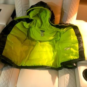 Boys camo winter coat size 8